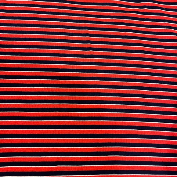 Arizona Jean Co. Red, White, and Blouse Striped Swing Dress - Picture 2 of 6